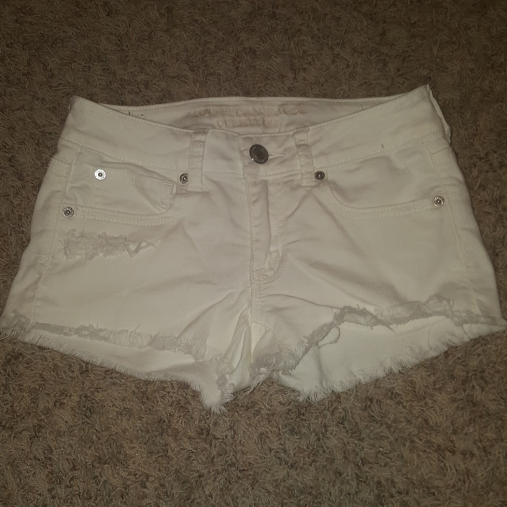 White AE Shorts
